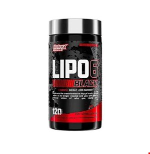 Lipo 6 black Nutrex 